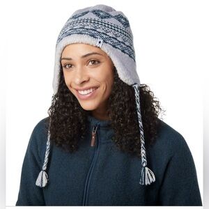 NWT Smartwool Hudson Trail Nordic Hat Purple Eclipse Unisex ,one size